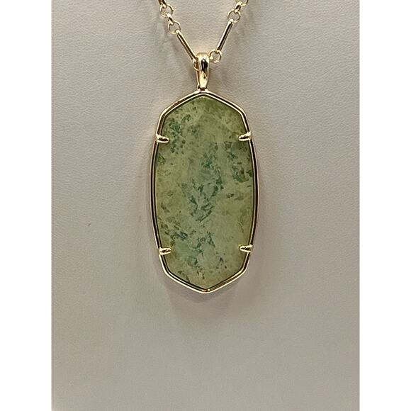 KENDRA SCOTT
Faceted Reid Gold Long
Pendant Necklace in Sea Green
Chrysocolla - Picture 5 of 9